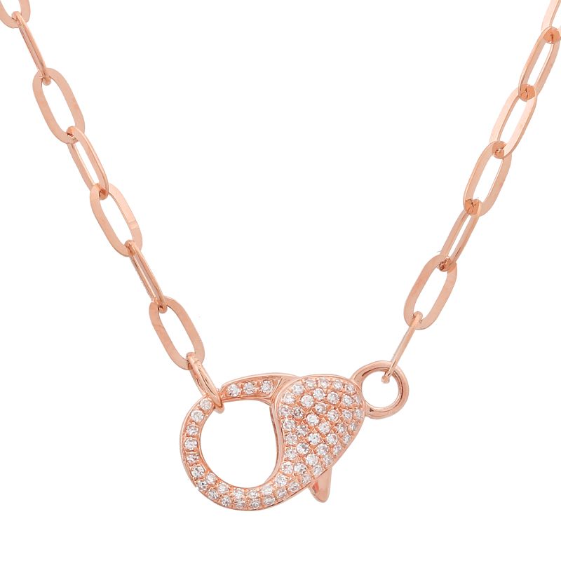 Rose gold hot sale necklace clasp