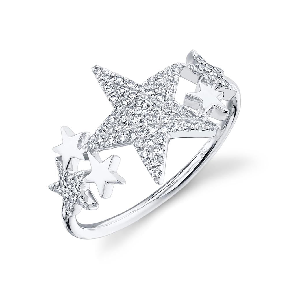 Diamond Star Ring