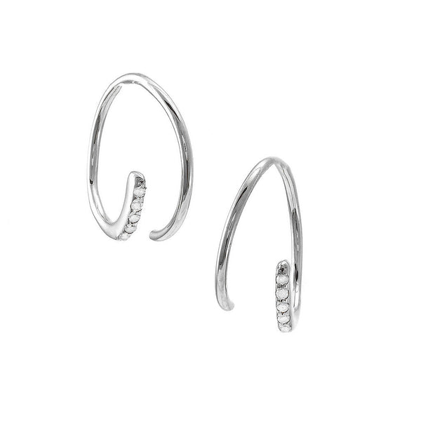 Pearl Hoop earrings – small freshwater – Colourful and unique modern art  jewellery handmade in Melbourne, Australia